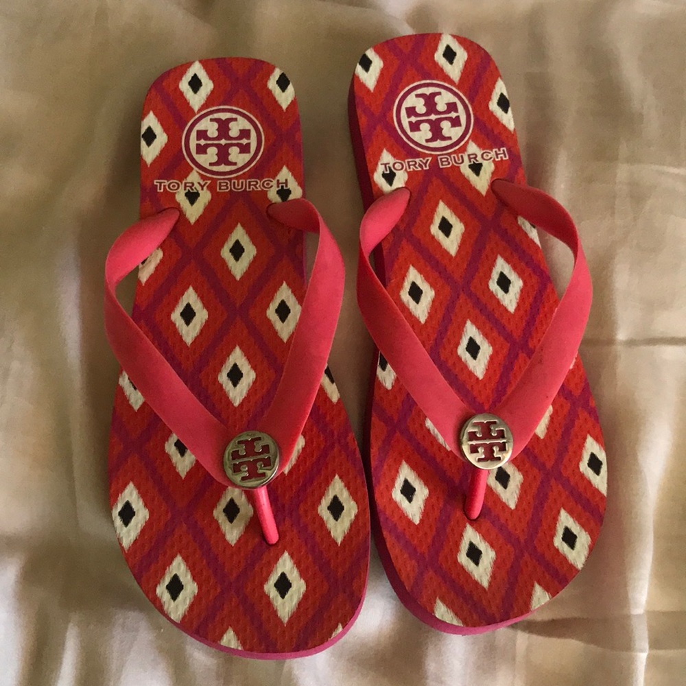 Tory Burch Flip Flops size 7